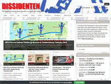 Tablet Screenshot of dissidenten.com